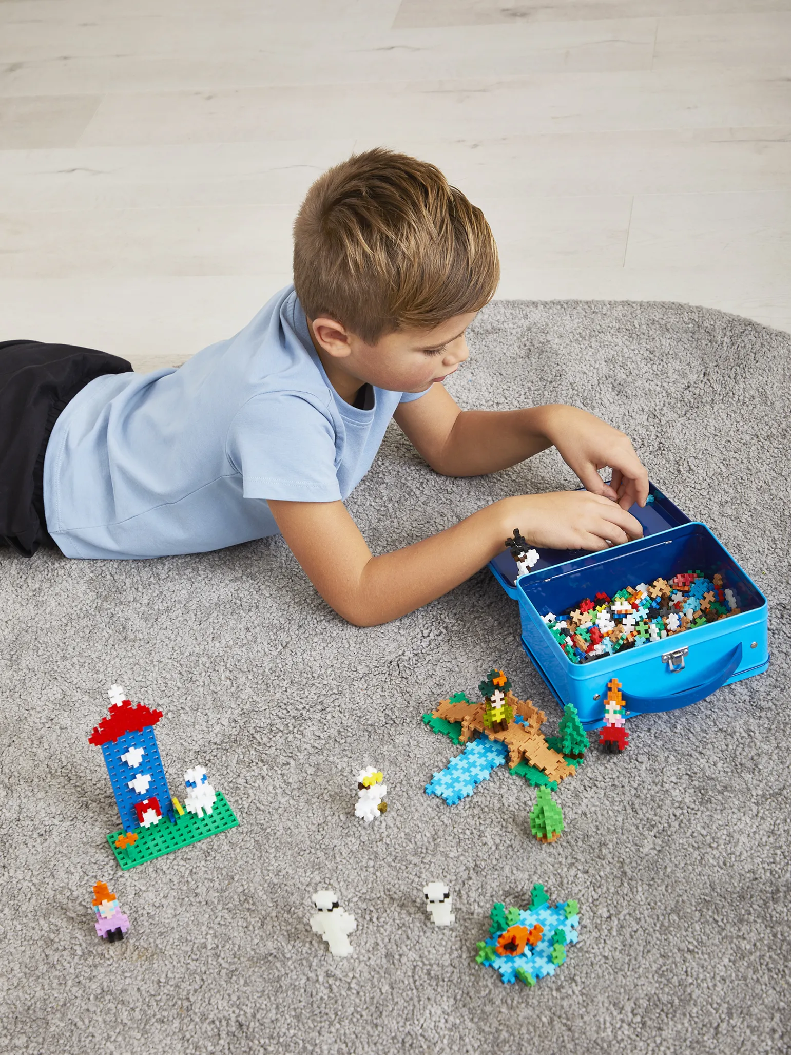 Moominvalley Blue Carry Case - 500 pcs